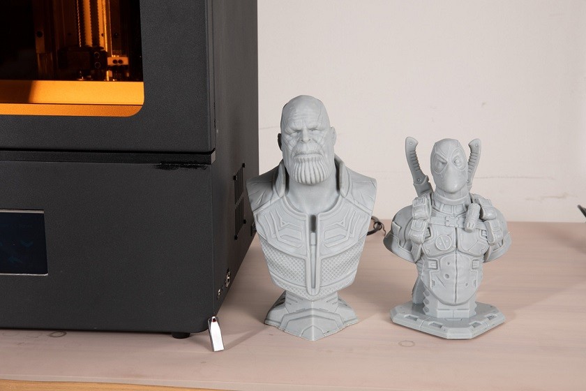Образцы печати 3D принтера Peopoly Phenom MSLA